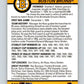 1990-91 Pro Set #566 Boston Bruins Logo Mint Boston Bruins
