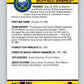 1990-91 Pro Set #567 Buffalo Sabres Logo Mint Buffalo Sabres