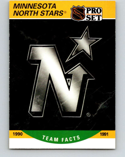 1990-91 Pro Set #574 Minnesota Noth Stars Logo Mint North Stars