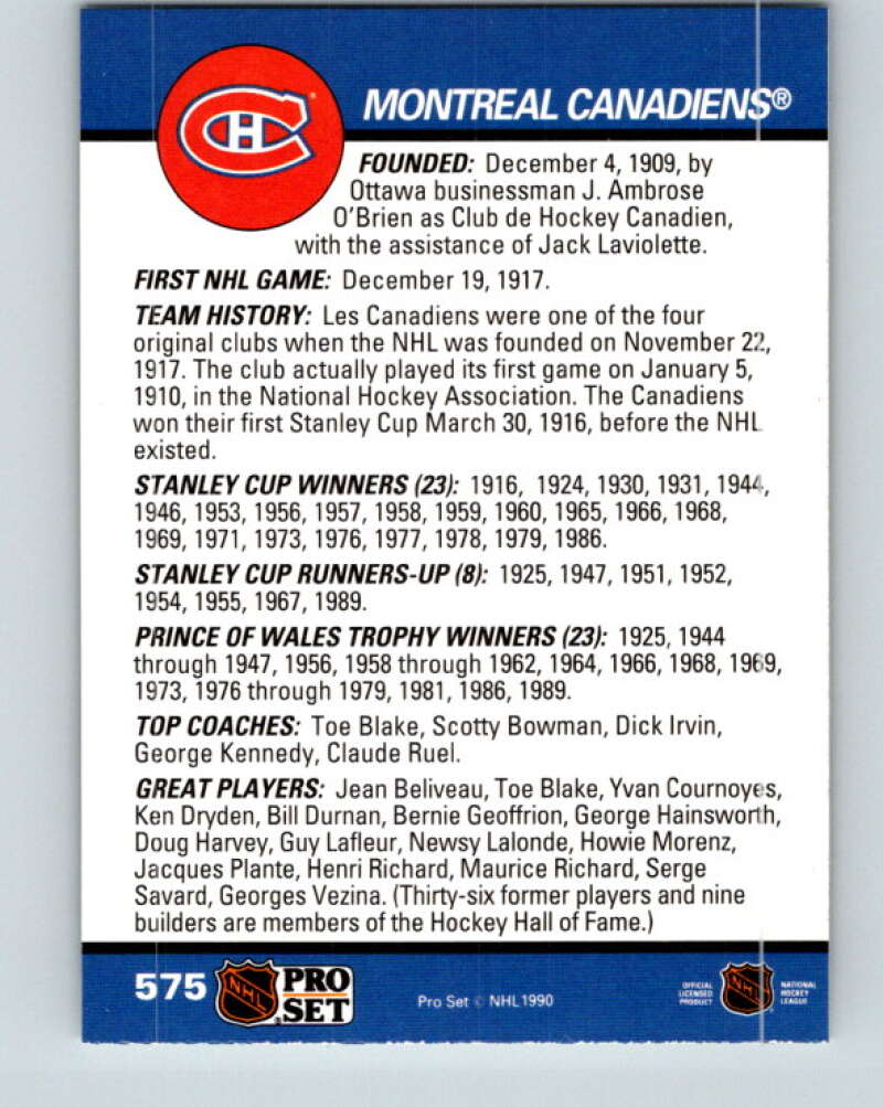 Club 1909 - The official rewards program of the Montreal Canadiens