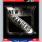 1990-91 Pro Set #578 New York Rangers Logo Mint New York Rangers