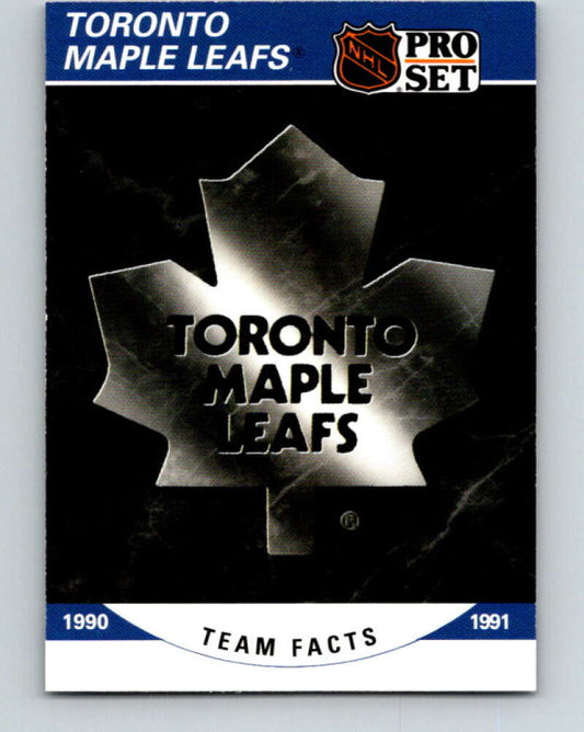 1990-91 Pro Set #583 Toronto Maple Leafs Logo Mint Toronto Maple Leafs