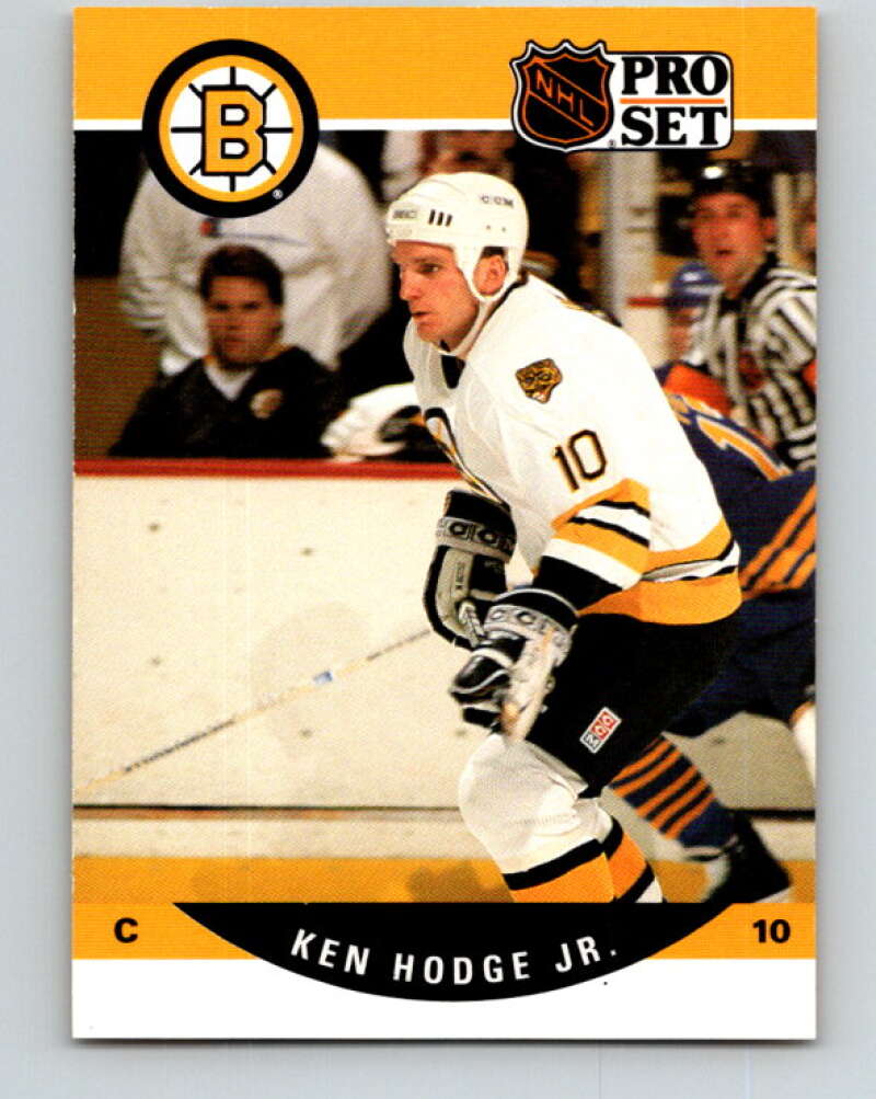 1990-91 Pro Set #587 Ken Hodge Jr. Mint RC Rookie Boston Bruins