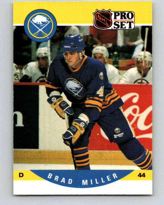 1990-91 Pro Set #591 Brad Miller Mint Buffalo Sabres