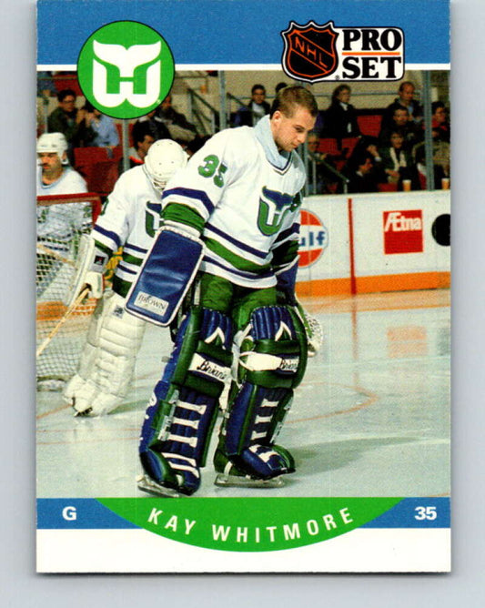 1990-91 Pro Set #610 Kay Whitmore Mint RC Rookie Hartford Whalers