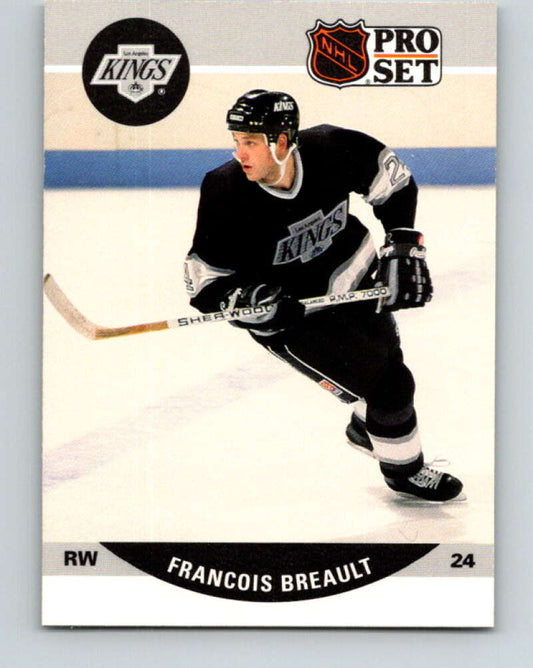 1990-91 Pro Set #612 Francois Breault Mint Los Angeles Kings