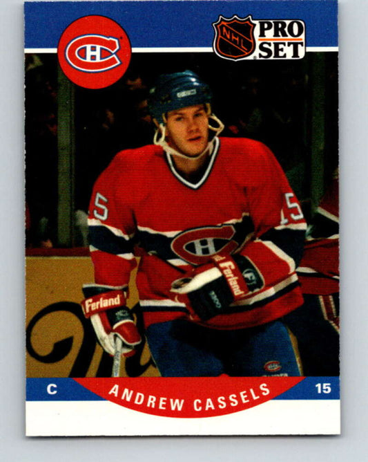 1990-91 Pro Set #615 Andrew Cassels Mint Montreal Canadiens