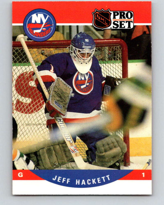 1990-91 Pro Set #624 Jeff Hackett Mint RC Rookie New York Islanders