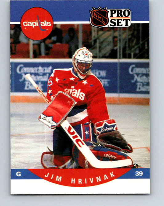 1990-91 Pro Set #646 Jim Hrivnak Mint RC Rookie Washington Capitals