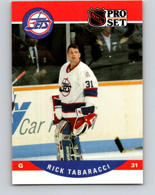 1990-91 Pro Set #649 Rick Tabaracci Mint Winnipeg Jets