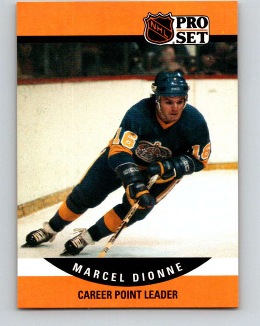 1990-91 Pro Set #653 Marcel Dionne Mint