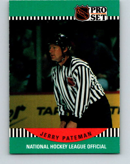 1990-91 Pro Set #696 Jerry Pateman Mint