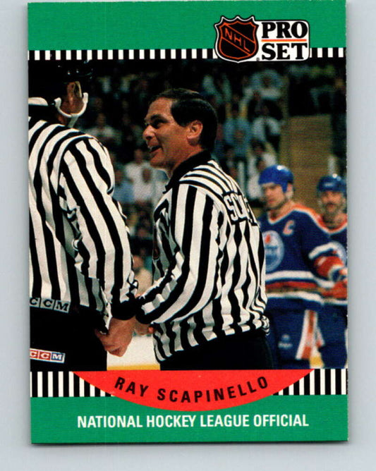 1990-91 Pro Set #697 Ray Scapinello Mint