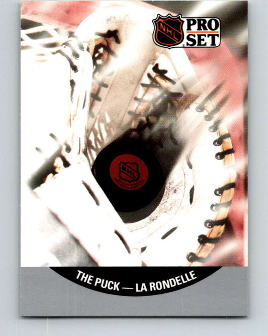 1990-91 Pro Set #705 The Puck-La Rondelle Mint