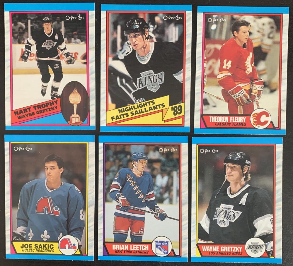 1989-90 O-Pee-Chee NHL Hockey Complete Set 1-330 - Mint Condition *0159