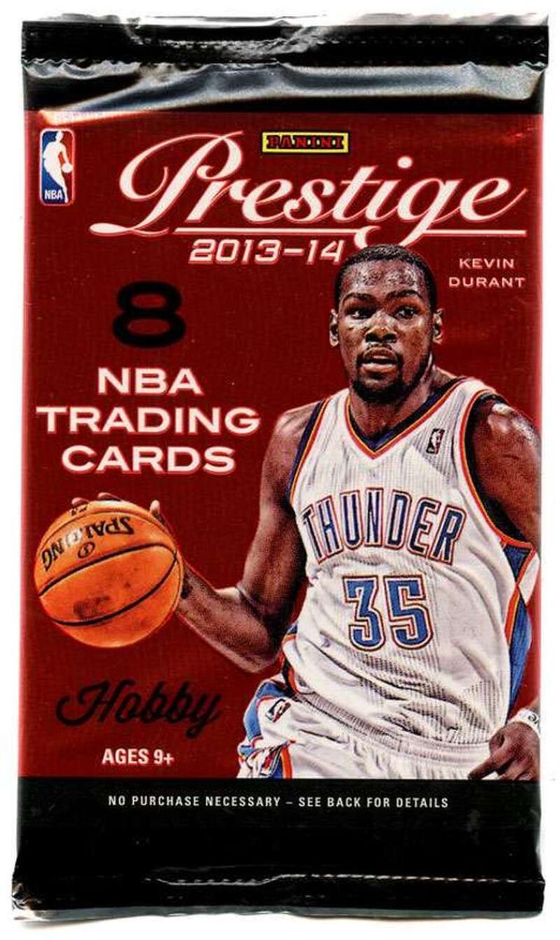 2013-14 Panini Prestige NBA Basketball Hobby Pack - 8 Cards Per Pack