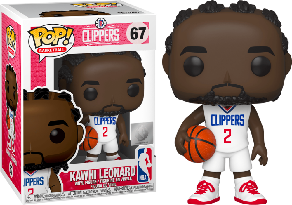 Funko Pop - 67 NBA Basketball - Kawhi Leonard LA Clippers Vinyl Figure Image 1