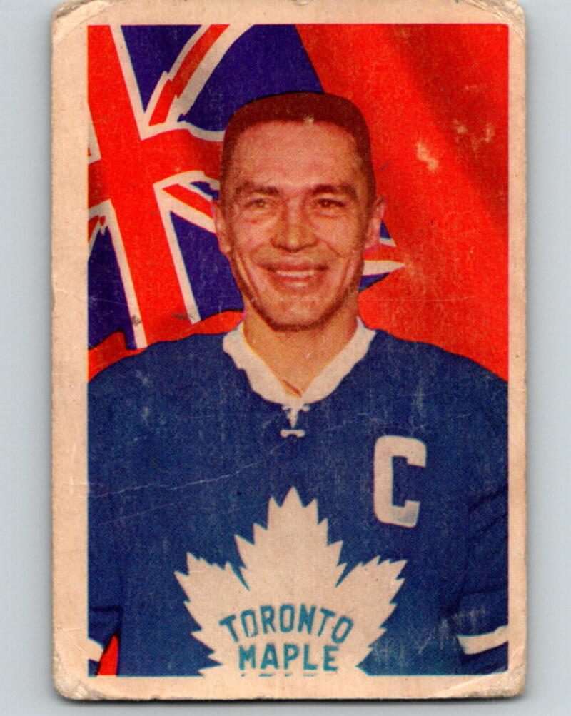 1963-64 Parkhurst #13 George Armstrong Toronto Maple Leafs V23