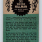1962-63 Topps #31 Wayne Hillman  Chicago Blackhawks  V69