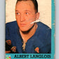 1962-63 Topps #47 Albert Langlois  New York Rangers  V85