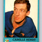 1962-63 Topps #62 Camille Henry  New York Rangers  V104