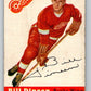 1954-55 Topps #57 Bill Dineen  Detroit Red Wings  V132