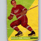 1958-59 Topps #38 Gus Mortson  Detroit Red Wings  V151