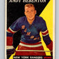 1958-59 Topps #46 Andy Hebenton  New York Rangers  V156