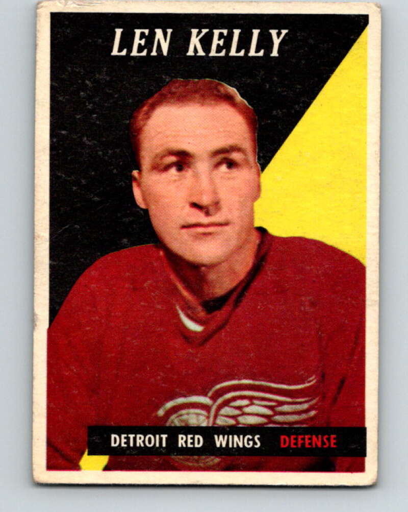 1958-59 Topps #61 Red Kelly  Detroit Red Wings  V163
