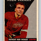 1958-59 Topps #65 Norm Ullman  Detroit Red Wings  V166