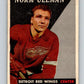 1958-59 Topps #65 Norm Ullman  Detroit Red Wings  V167