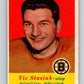 1957-58 Topps #11 Vic Stasiuk See Scan Boston Bruins  V172