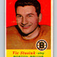 1957-58 Topps #11 Vic Stasiuk See Scan Boston Bruins  V173