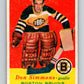 1957-58 Topps #14 Don Simmons See Scan RC Rookie Boston Bruins  V174