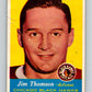 1957-58 Topps #23 Jim Thomson See Scan Chicago Blackhawks  V179