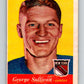 1957-58 Topps #56 Red Sullivan See Scan New York Rangers  V189