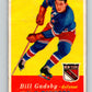 1957-58 Topps #65 Bill Gadsby See Scan New York Rangers  V199