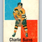 1960-61 Topps #24 Charlie Burns  Boston Bruins  V212