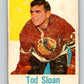 1960-61 Topps #51 Tod Sloan  Chicago Blackhawks  V226