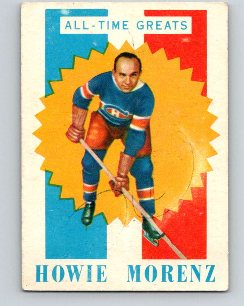 1960-61 Topps #59 Howie Morenz  Montreal Canadiens  V231