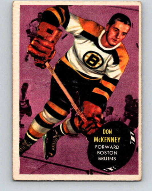 1961-62 Topps #12 Don McKenney  Boston Bruins  V251