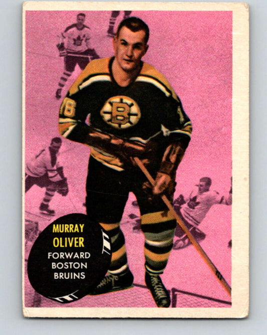 1961-62 Topps #14 Murray Oliver  Boston Bruins  V254