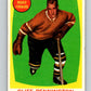 1961-62 Topps #19 Cliff Pennington  RC Rookie Boston Bruins  V259