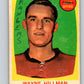 1961-62 Topps #38 Wayne Hillman  RC Rookie Chicago Blackhawks  V289