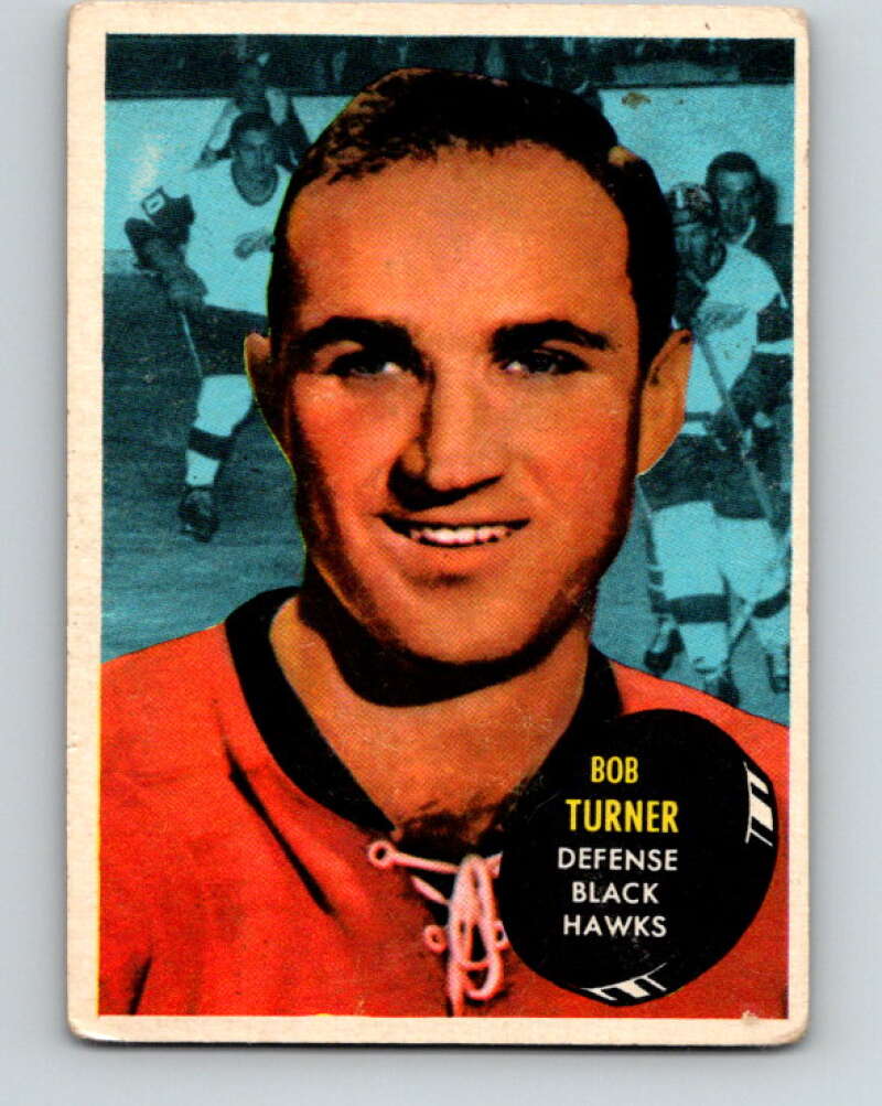 1961-62 Topps #41 Bob Turner  Chicago Blackhawks  V296