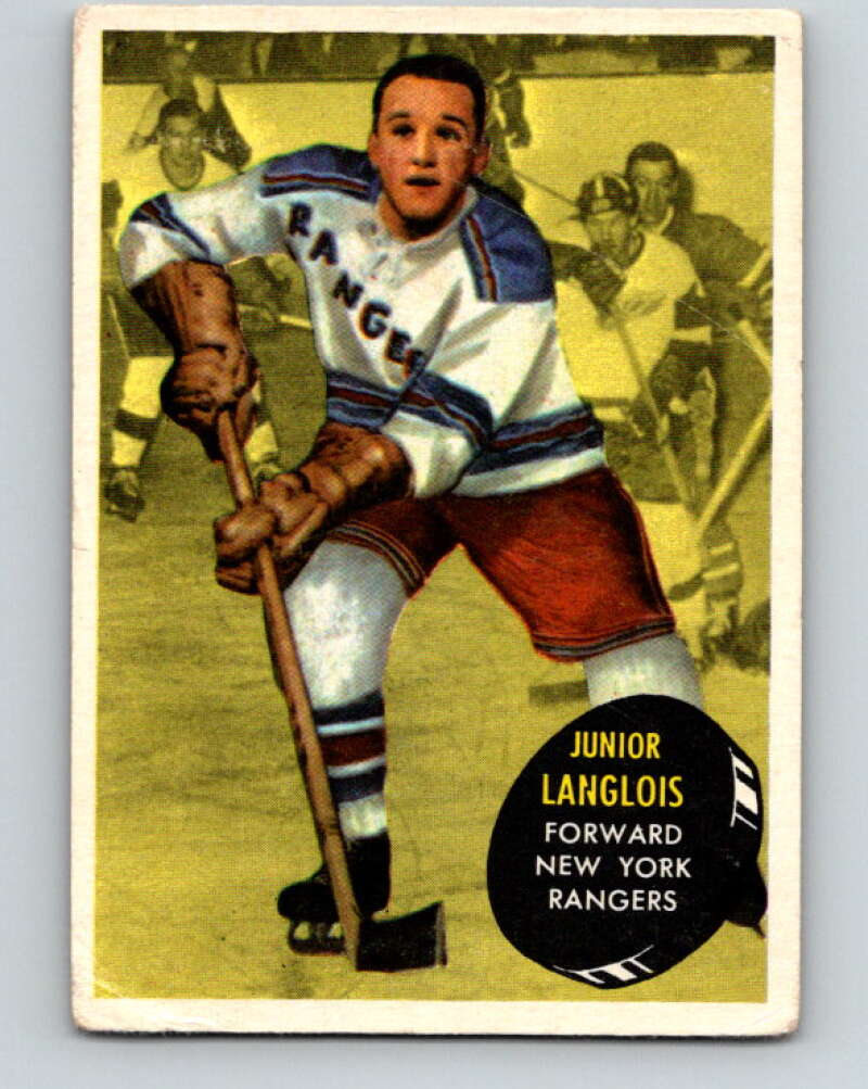 1961-62 Topps #46 Albert Langlois  New York Rangers  V302