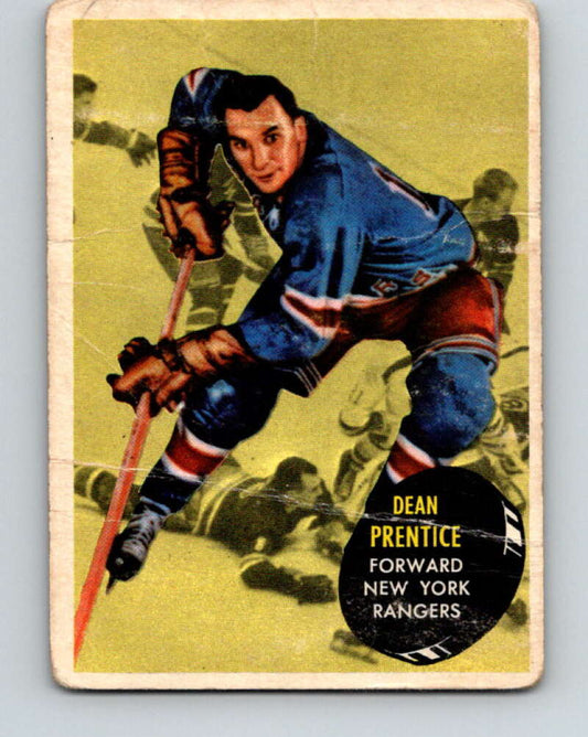 1961-62 Topps #54 Dean Prentice  New York Rangers  V315