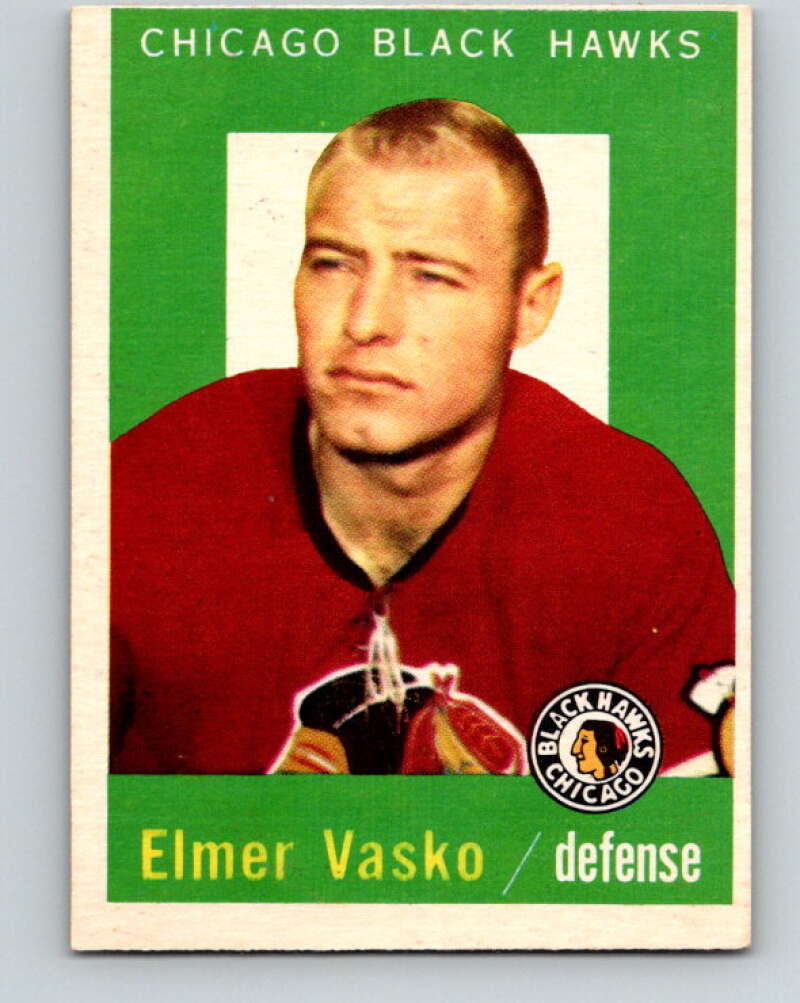 1959-60 Topps #3 Elmer Vasko   V341