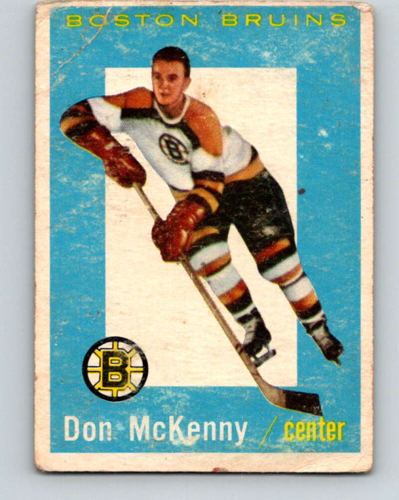 1959-60 Topps #9 Don McKenney UER   V345