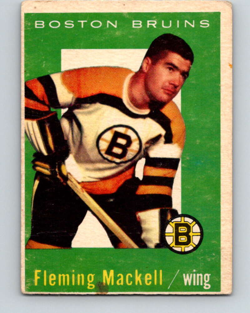 1959-60 Topps #19 Fleming Mackell   V347